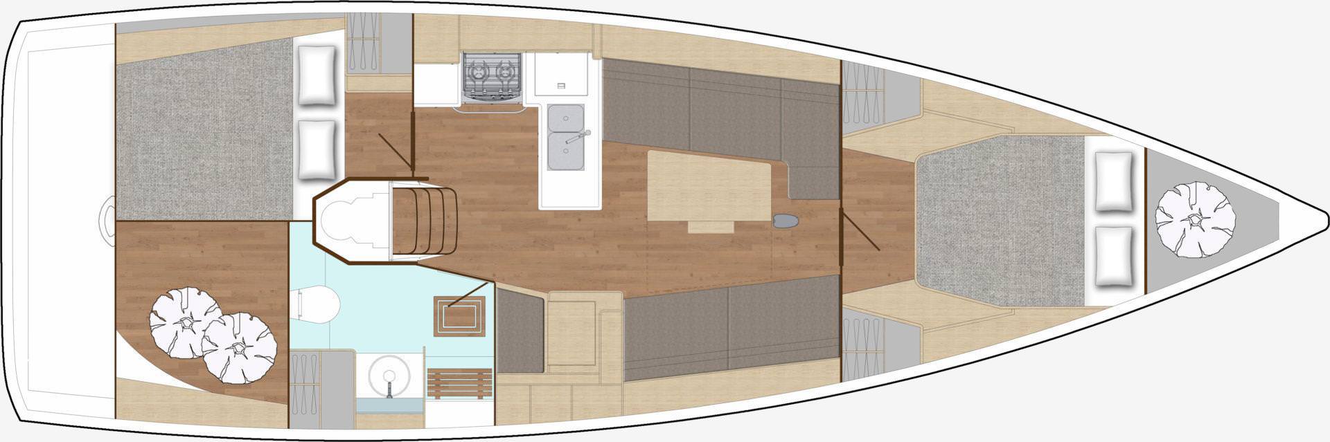 埃克斯（X-Yachts）x4-0帆船