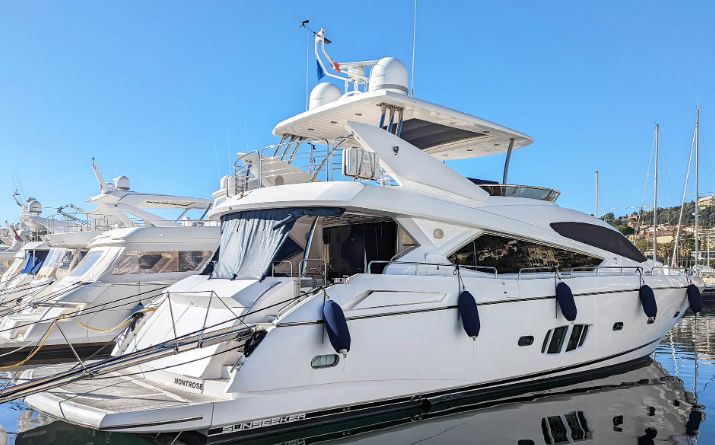 圣汐（Sunseeker）80飞桥游艇价格超过1800万元