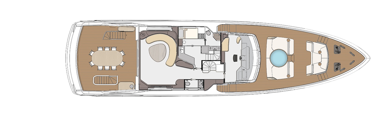 Azimut Grande TRIDECK-MTU-2400