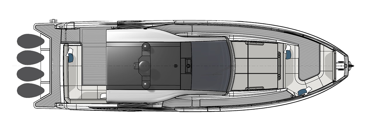 Azimut Grande Verve 47-Mercury-450R