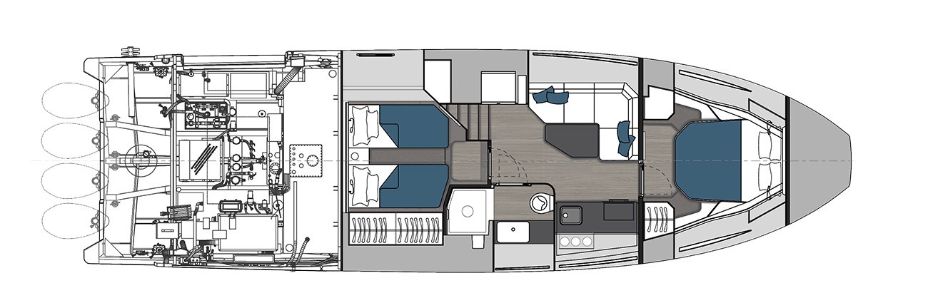 Azimut Grande Verve 47-Mercury-450R