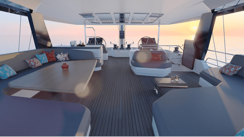 24米枫丹白露（Fountaine Pajot）80双体帆船价格为3800万元