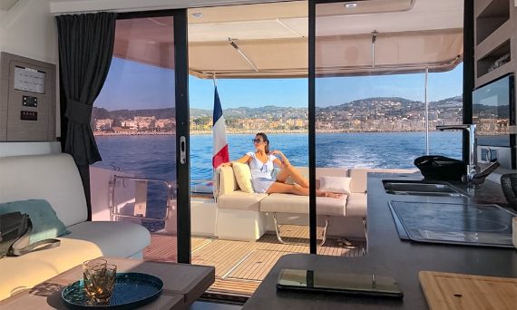 11米枫丹白露（Fountaine Pajot）MY4.S双体游艇沙发