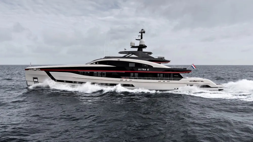 Heesen Ultra G号私人游艇是安全级数极高的超级游艇