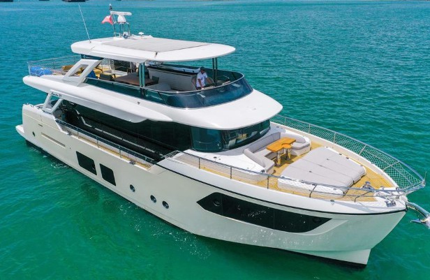 雅舶仕（Absolute）Navetta73二手大型豪华游艇