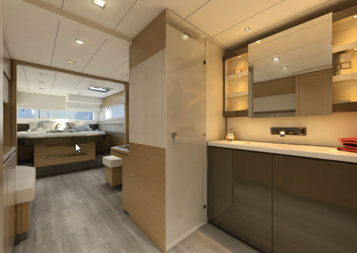 枫丹白露（Fountaine Pajot）Ipanema58双体帆船厨房