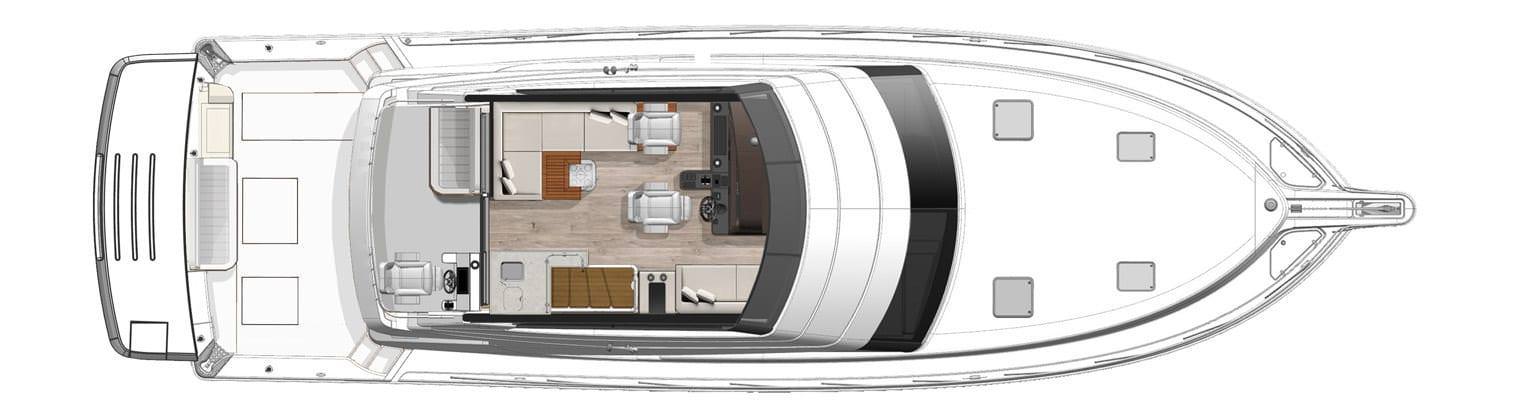 里维埃拉 57 ENCLOSED FLYBRIDGE