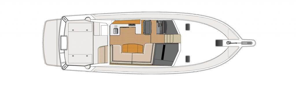 里维埃拉 43 OPEN FLYBRIDGE