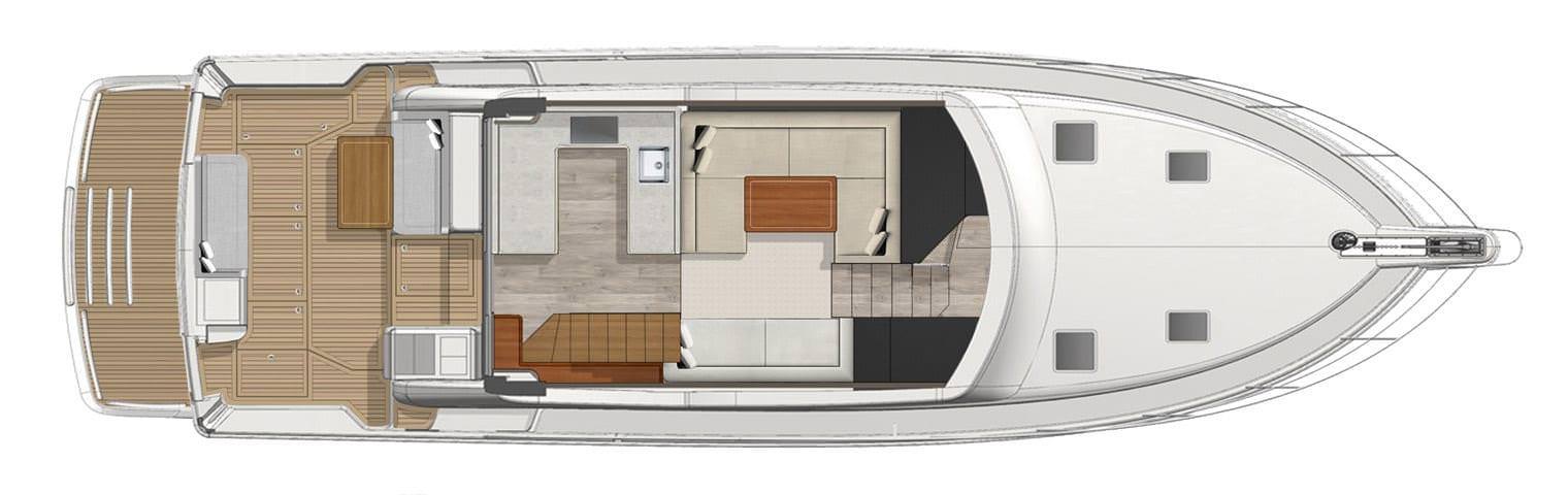 里维埃拉 54 ENCLOSED FLYBRIDGE